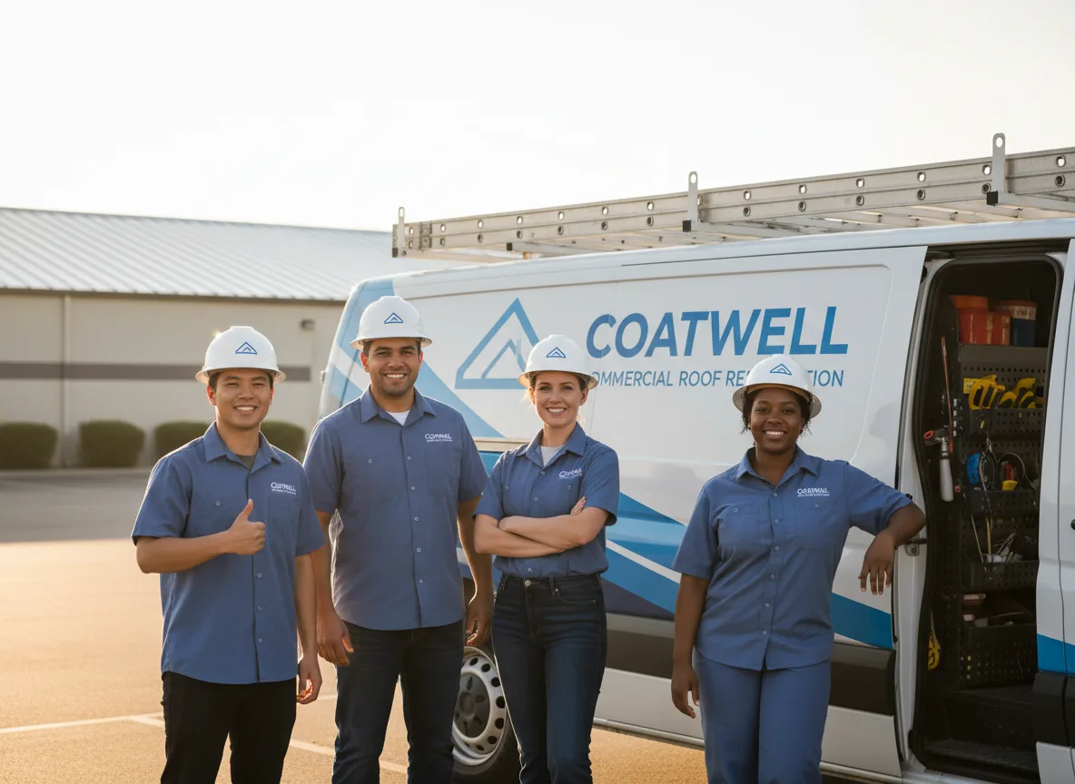 Commercial roof coating company in Denbo, PA